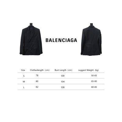 Balenciaga 23FW Two-Button Blazer 02