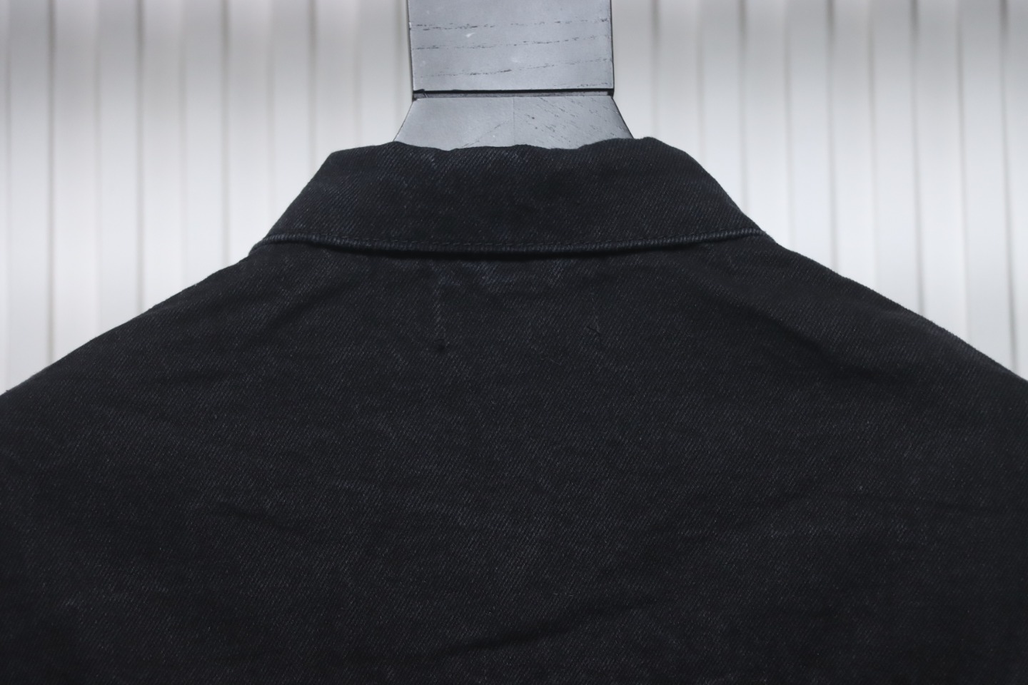 Balenciaga 23SS Washed Sanskrit Tower Denim Jacket