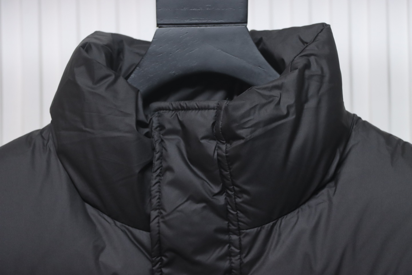 Balenciaga 24 Styles Of Flame Back Down Vest Black