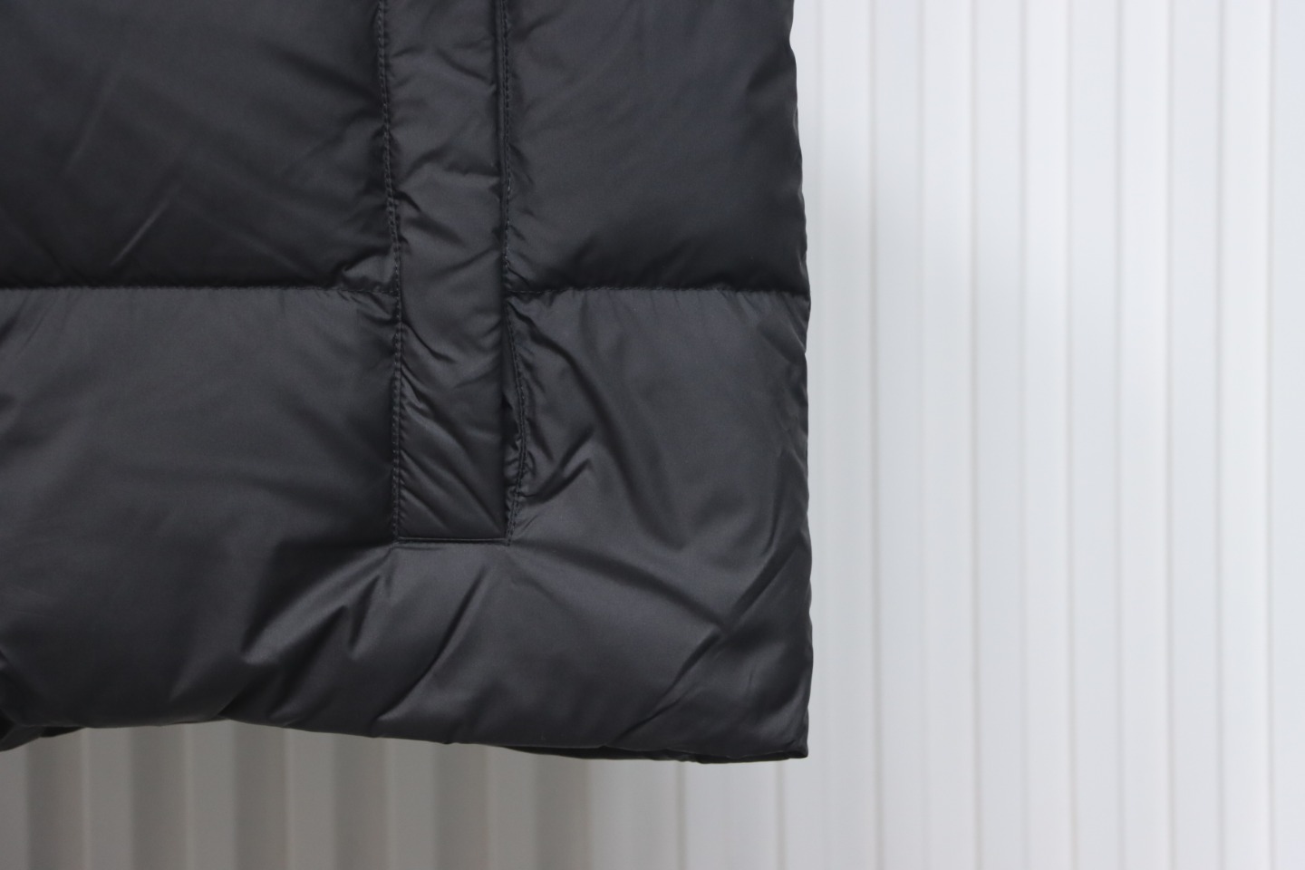 Balenciaga 24 Styles Of Flame Back Down Vest Black