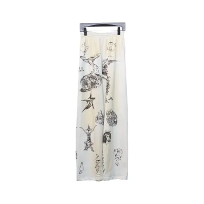 Balenciaga 24FW Graffiti Trousers New Sweatpants 01