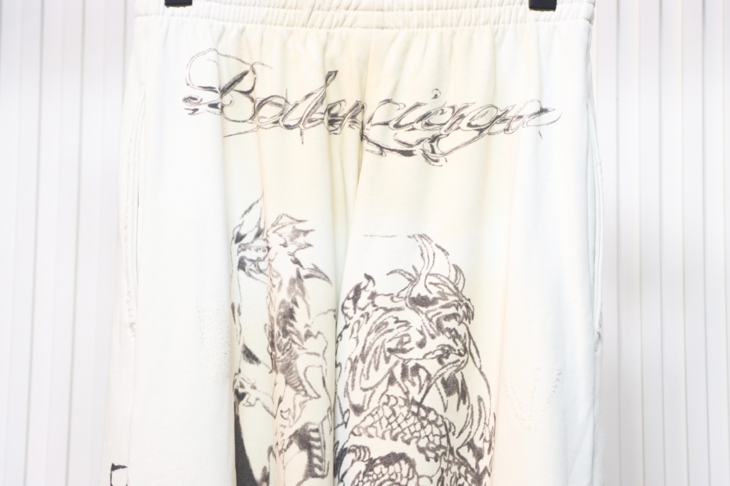 Balenciaga 24FW Graffiti Trousers New Sweatpants