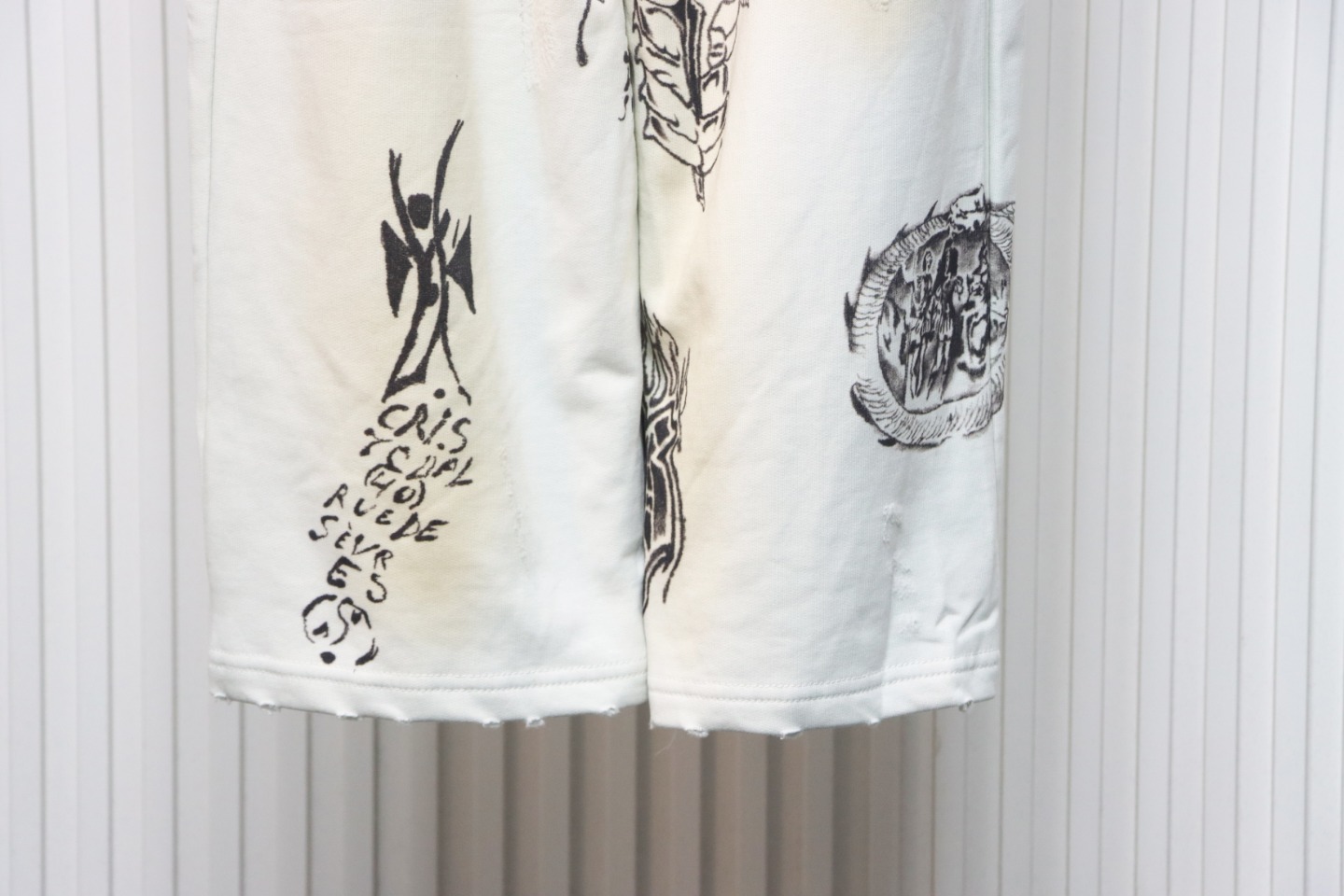 Balenciaga 24FW Graffiti Trousers New Sweatpants