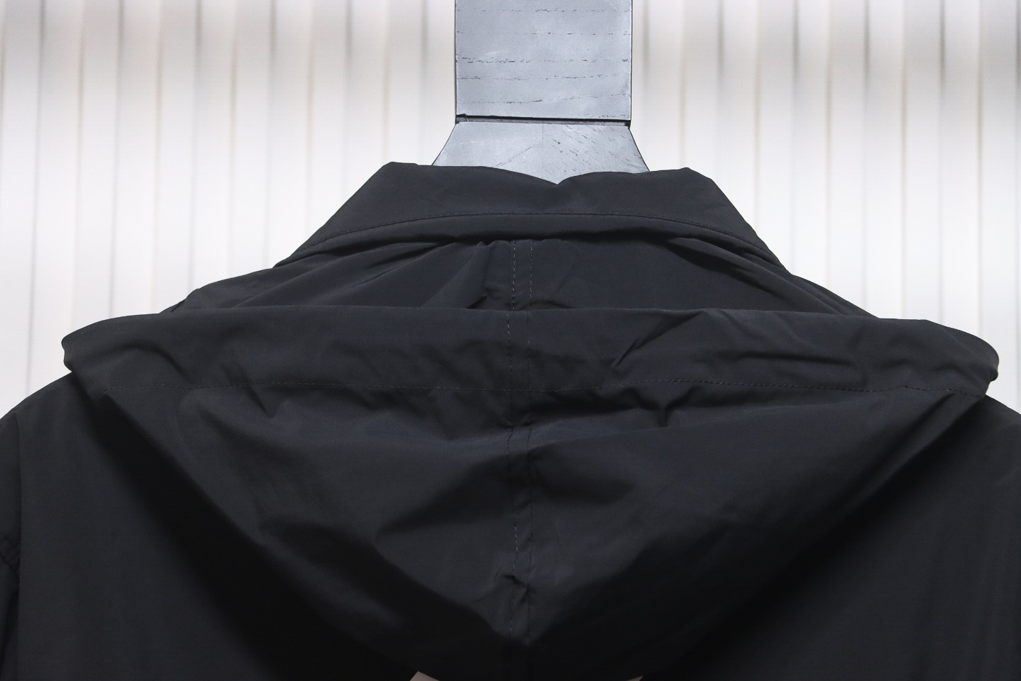 Balenciaga 24FW IB Logo Laser Reflective Print Waterproof Jacket