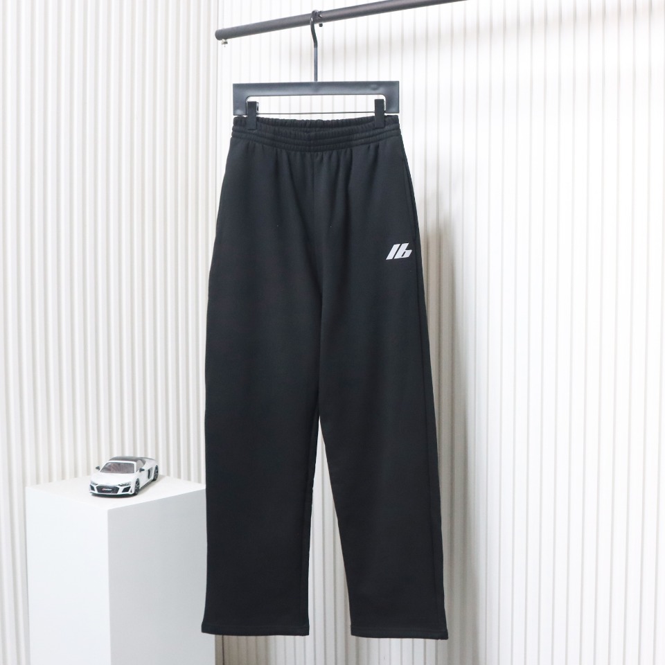 Balenciaga 24FW LB Reflective Logo Trousers