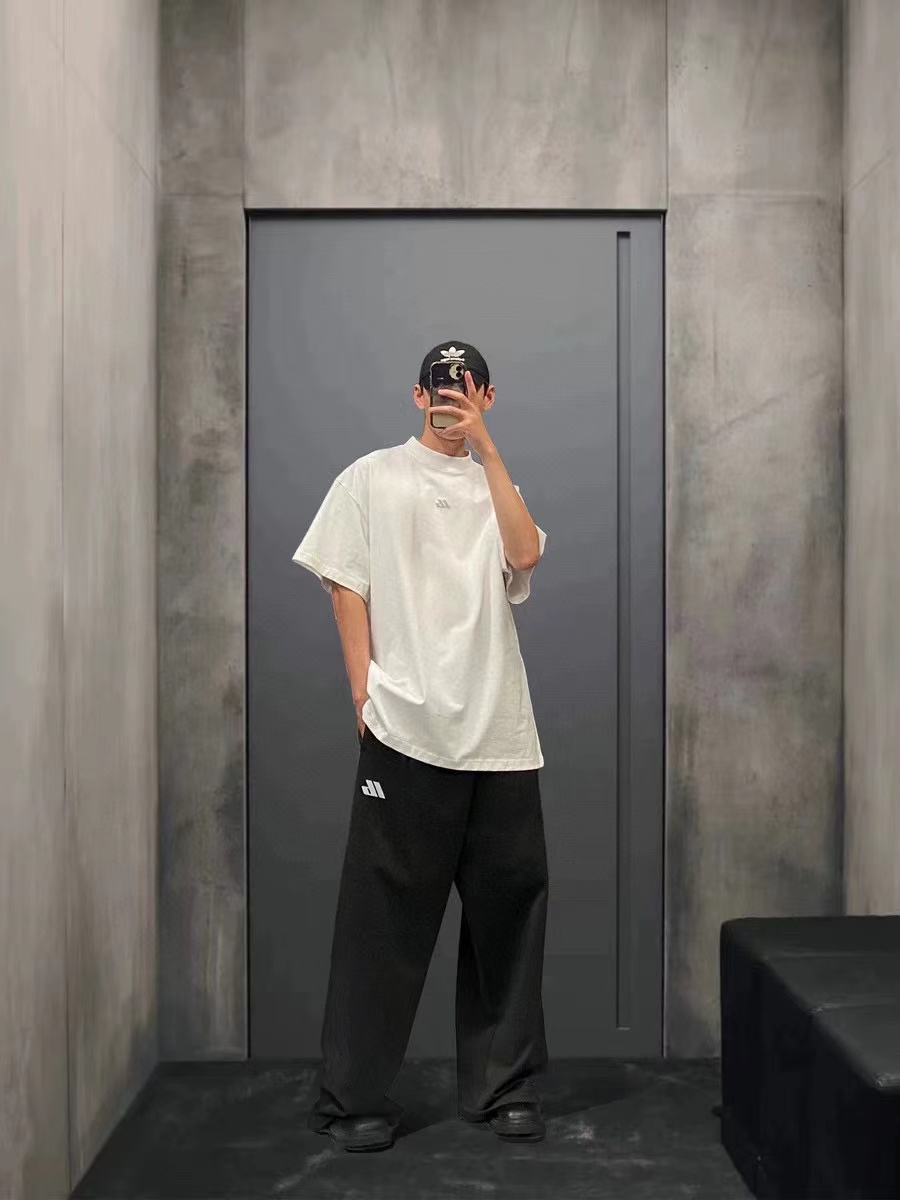 Balenciaga 24FW LB Reflective Logo Trousers