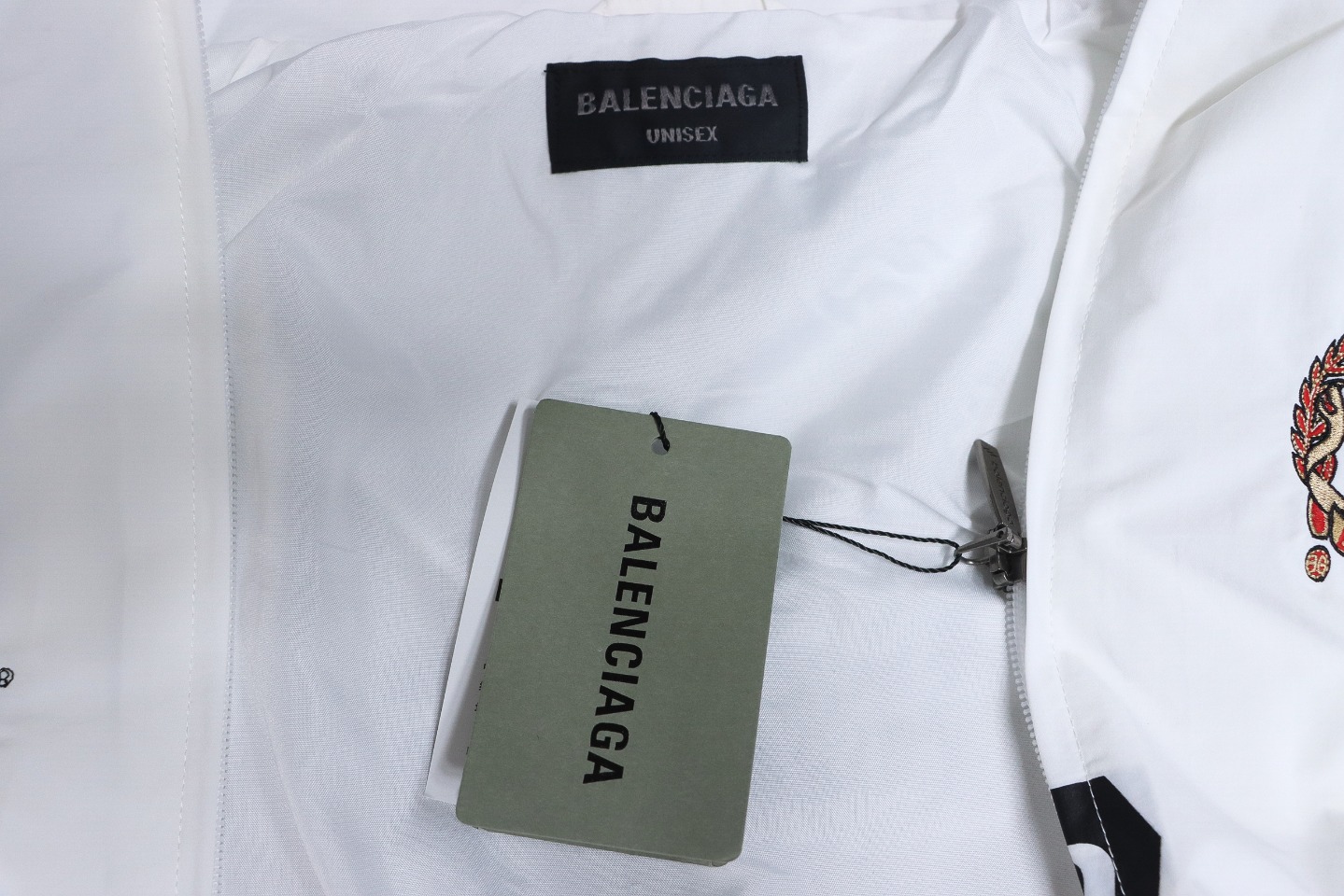 Balenciaga 24SS 76 Manchester United Embroidered Panel Jacket