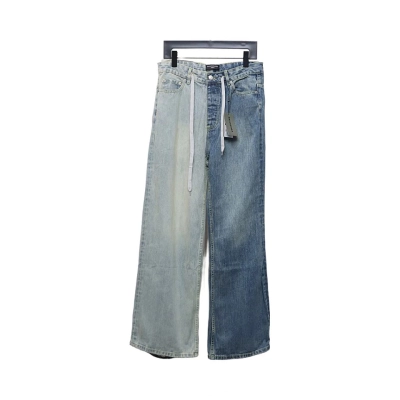 Balenciaga 24ss Autumn And Winter New Patchwork Denim Trousers 01