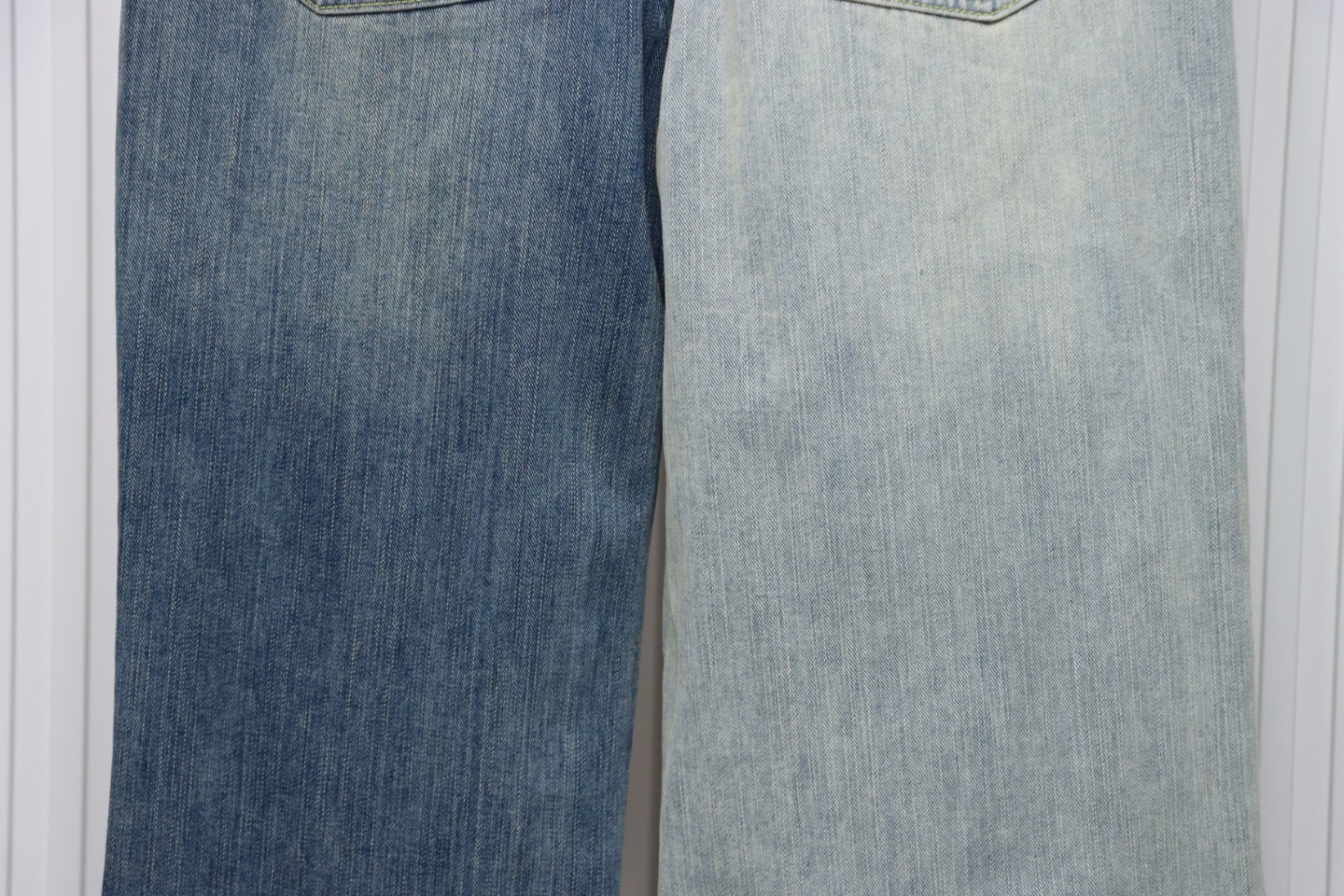 Balenciaga 24ss Autumn And Winter New Patchwork Denim Trousers