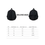 Balenciaga 24SS Detachable Oversized Deconstructed Two-Piece Shirt Jacket