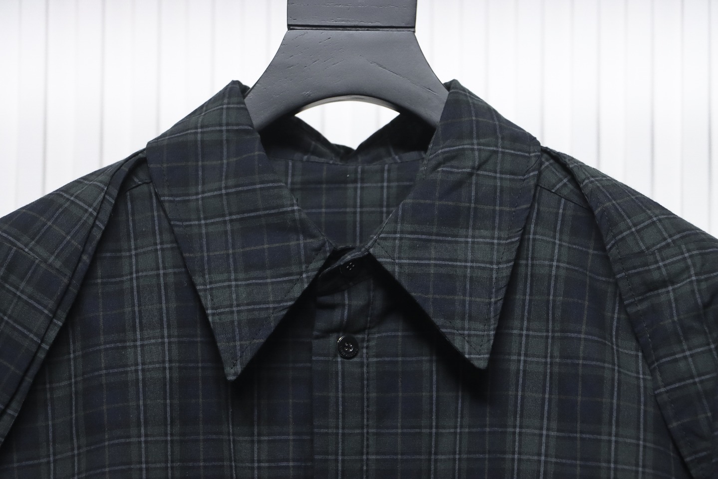 Balenciaga 24SS Detachable Oversized Deconstructed Two-Piece Shirt Jacket