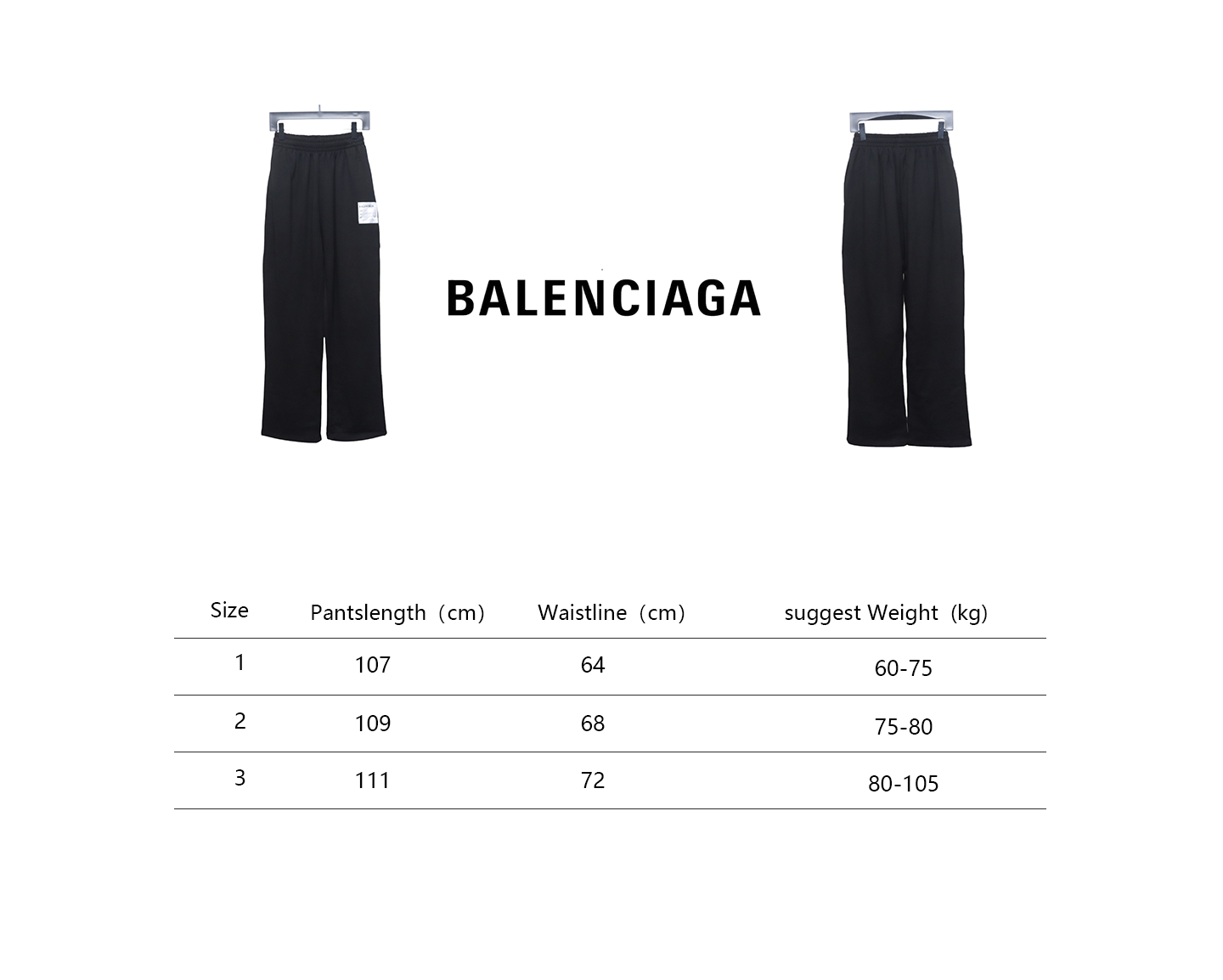 Balenciaga 24SS Post-It Note Pants