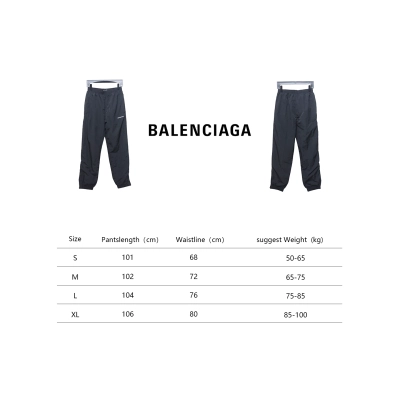 Balenciaga 24SS Reverse Lettering Trousers 02