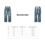 Balenciaga 24SS Ripped Jeans