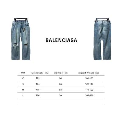 Balenciaga 24SS Ripped Jeans 02