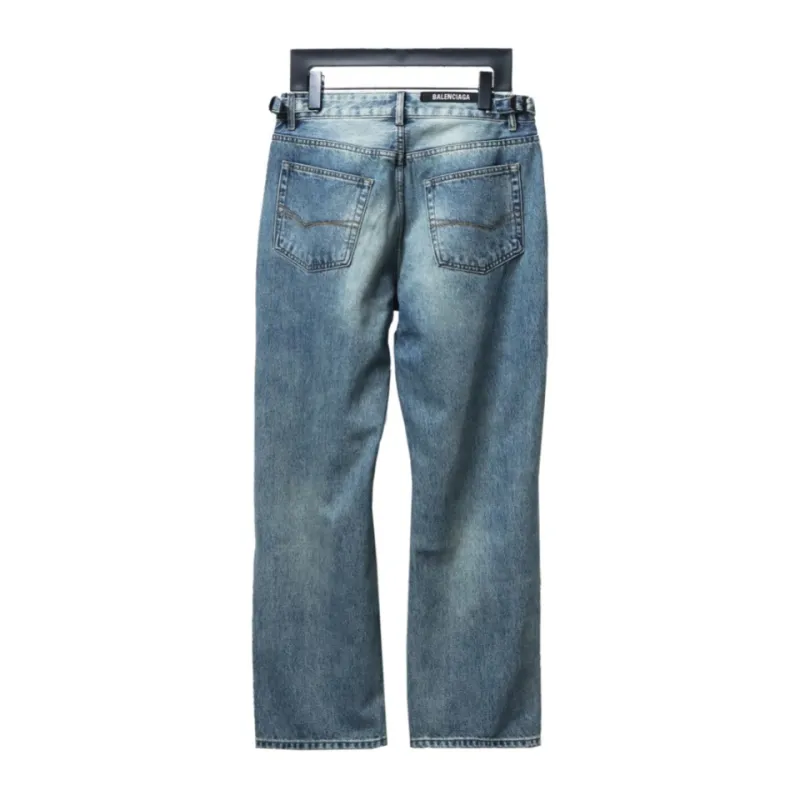 Balenciaga 24SS Ripped Jeans
