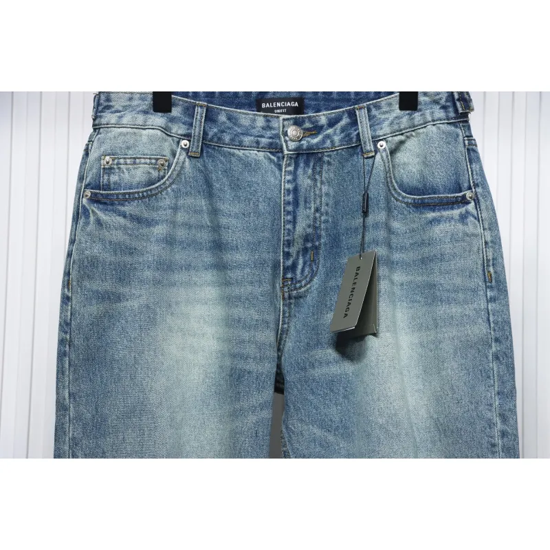 Balenciaga 24SS Ripped Jeans
