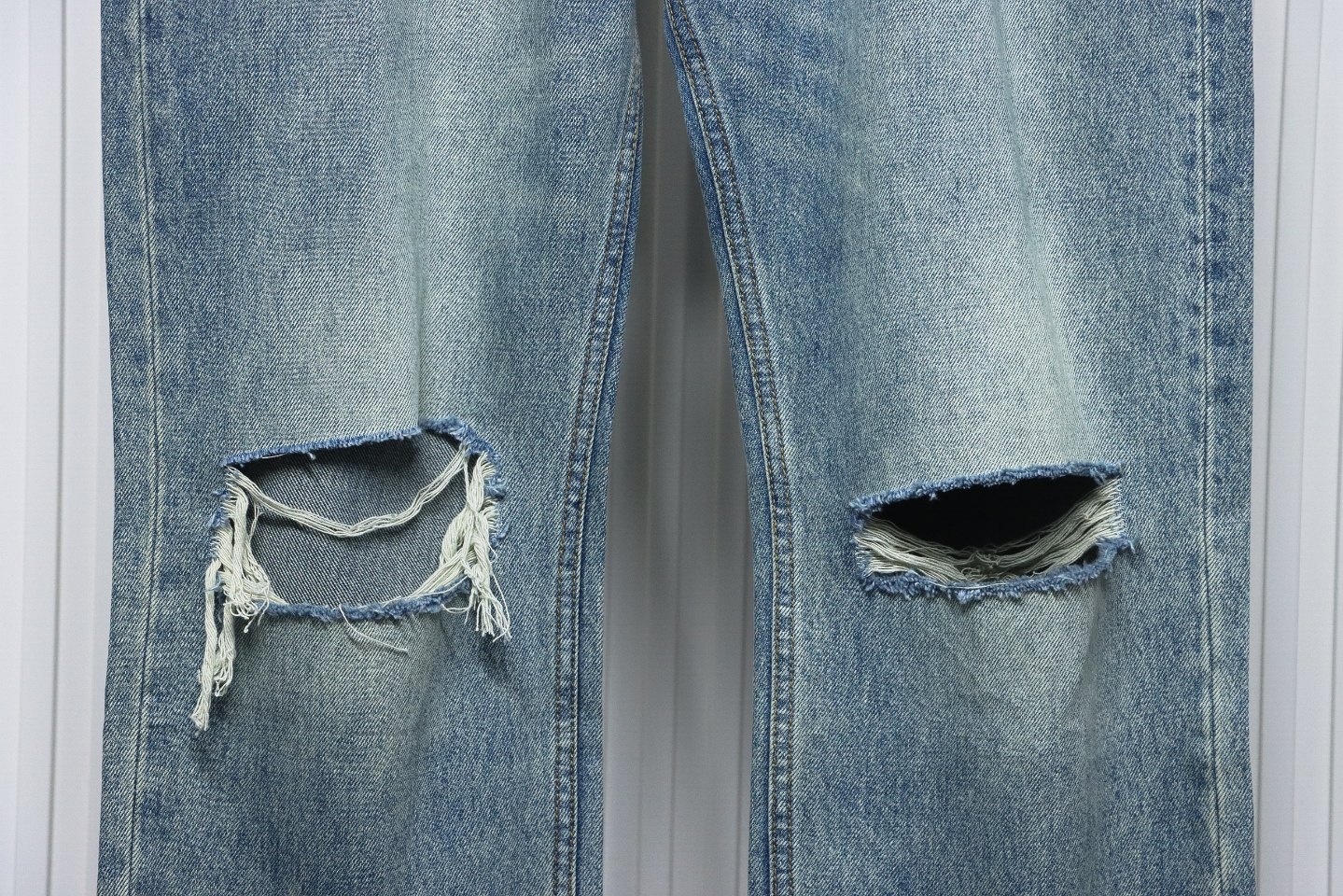 Balenciaga 24SS Ripped Jeans