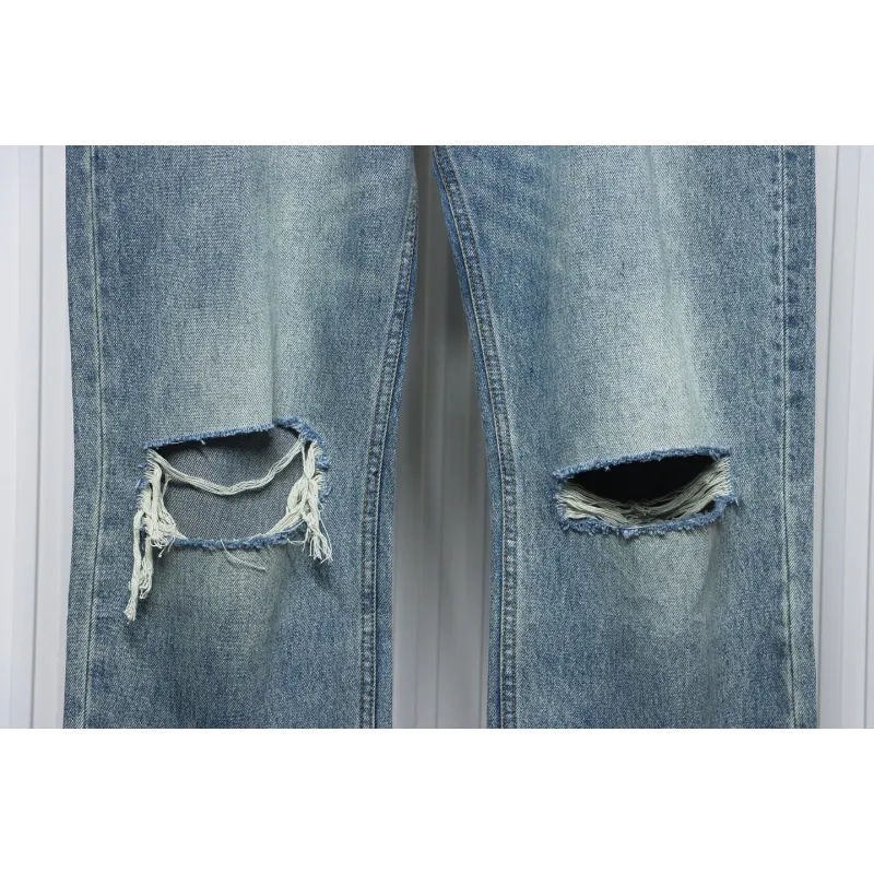 Balenciaga 24SS Ripped Jeans