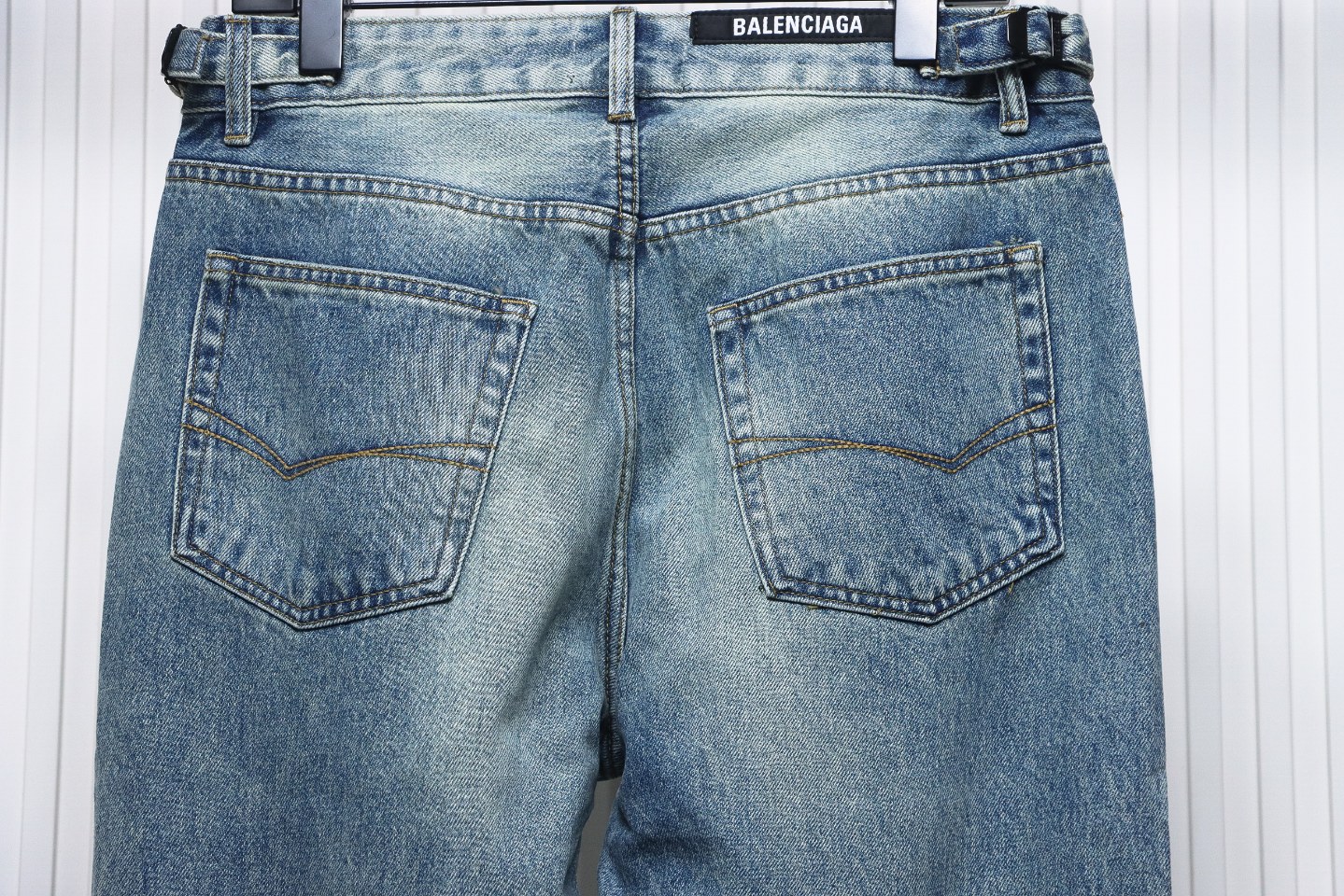 Balenciaga 24SS Ripped Jeans