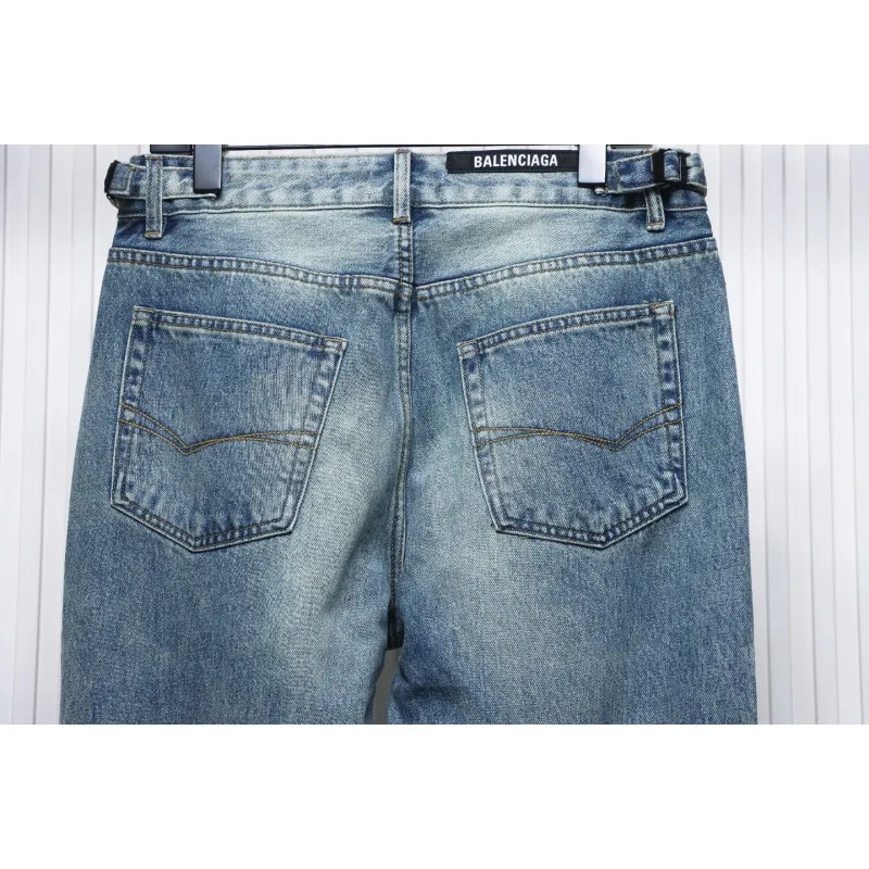 Balenciaga 24SS Ripped Jeans