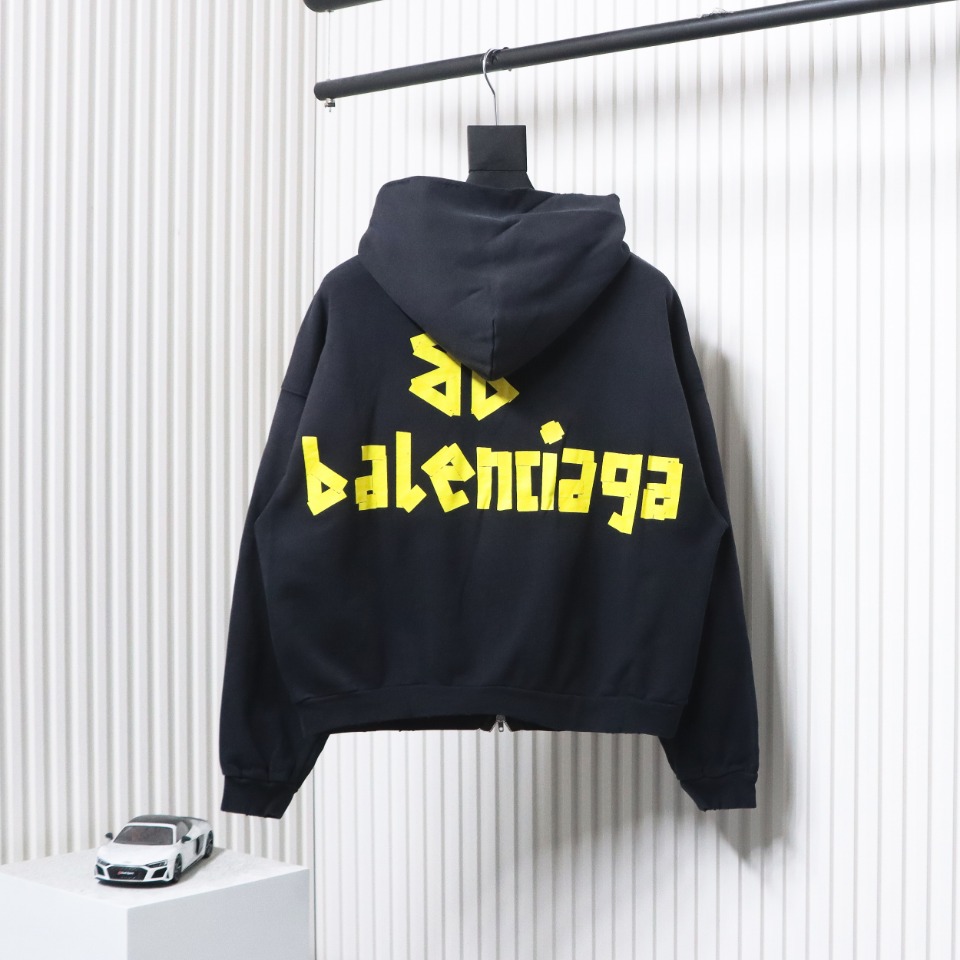Balenciaga 24SS Tape Zipper Jacket