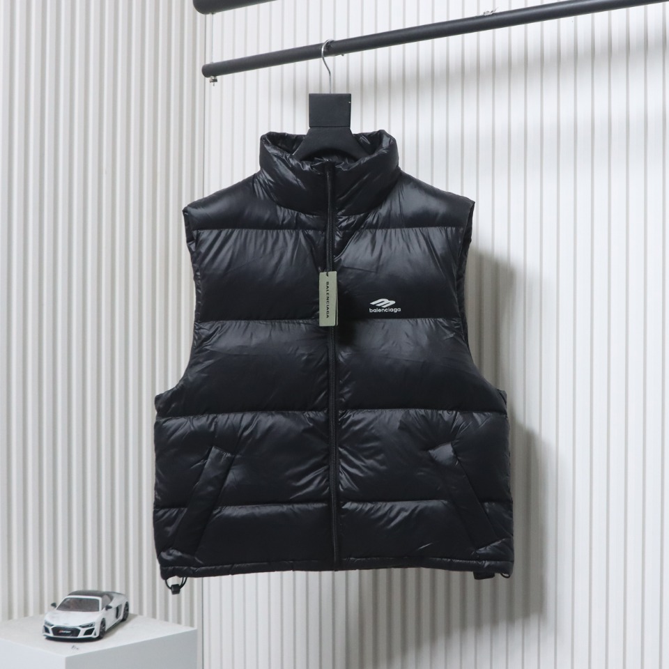 Balenciaga 3B Ski Down Vest Black