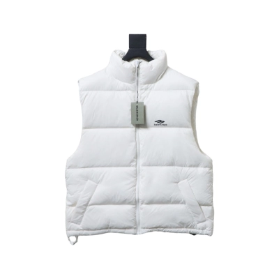 Balenciaga 3B Ski Down Vest White 01