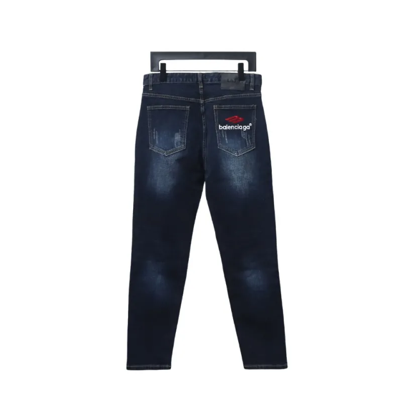 Balenciaga 3M Embroidered Logo Jeans
