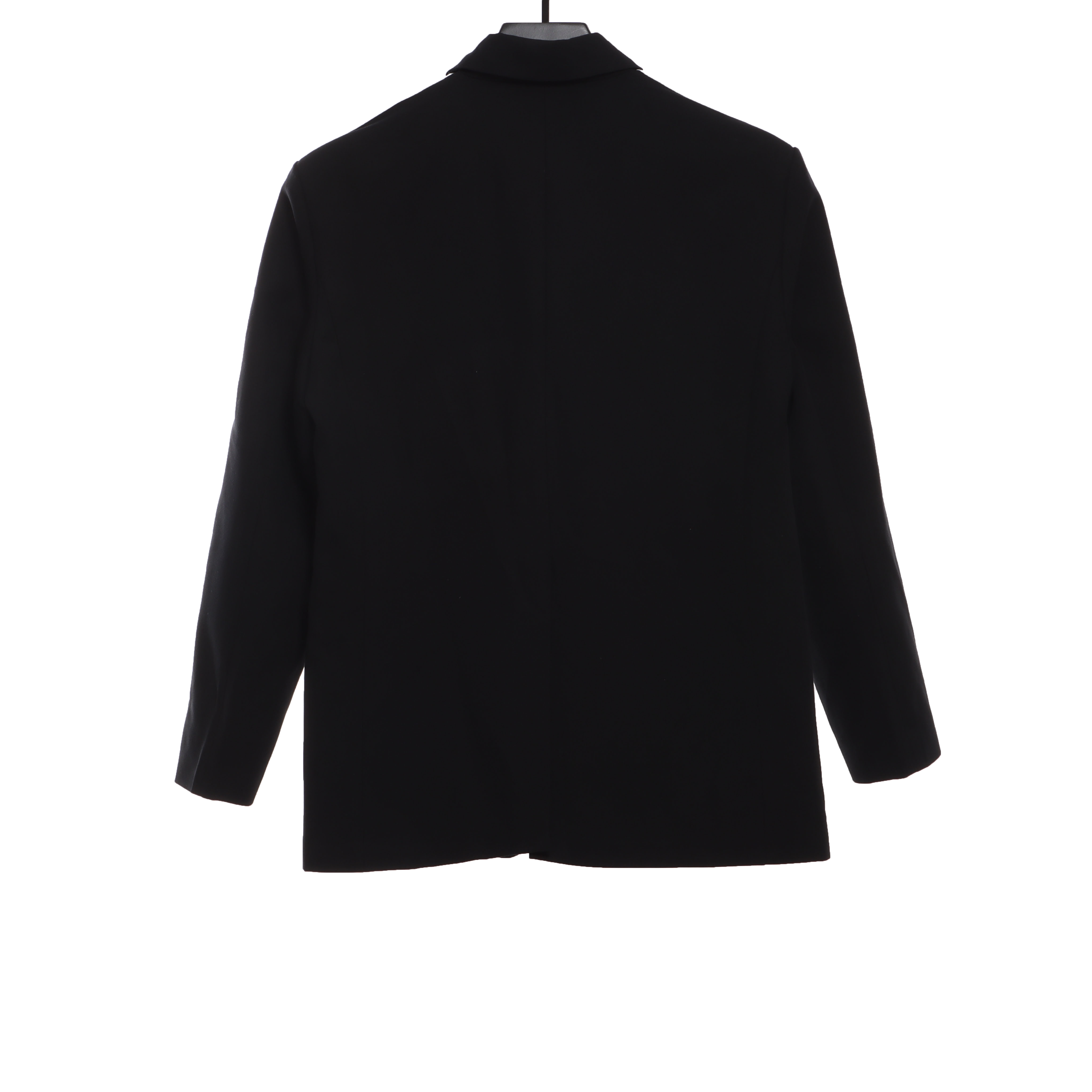 Balenciaga AD Solid Color Lapel Single-Breasted Suit Jacket