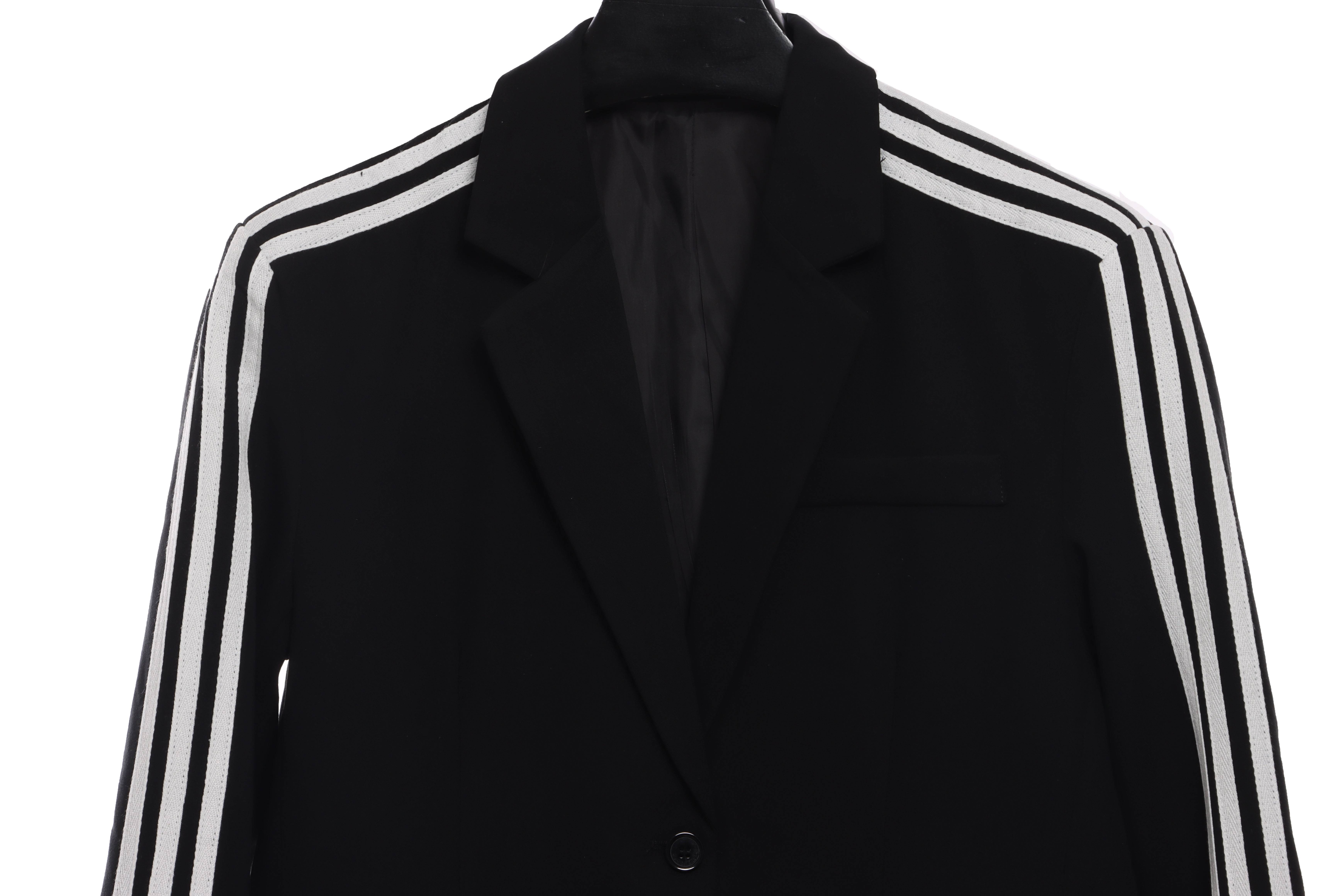 Balenciaga AD Solid Color Lapel Single-Breasted Suit Jacket