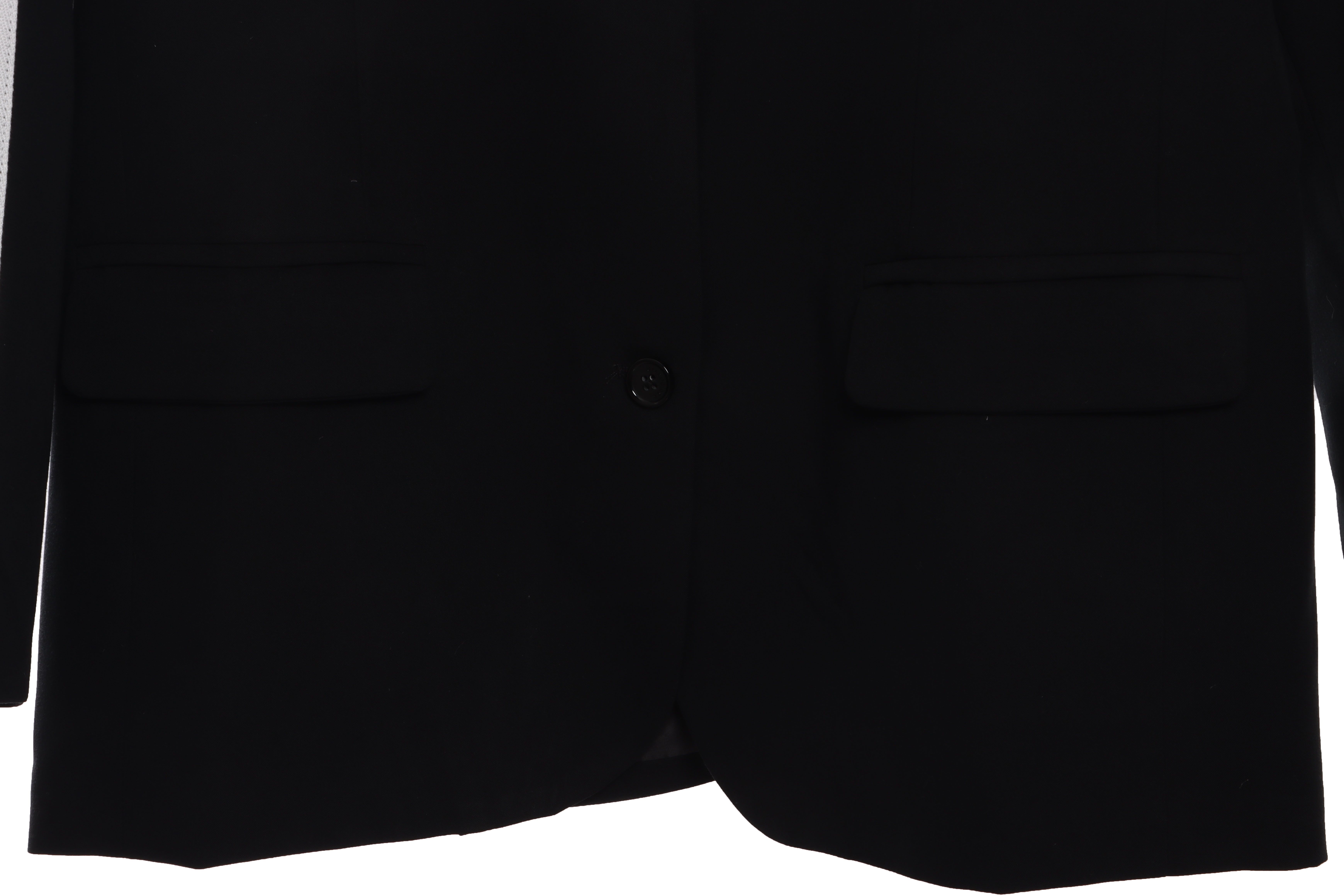 Balenciaga AD Solid Color Lapel Single-Breasted Suit Jacket