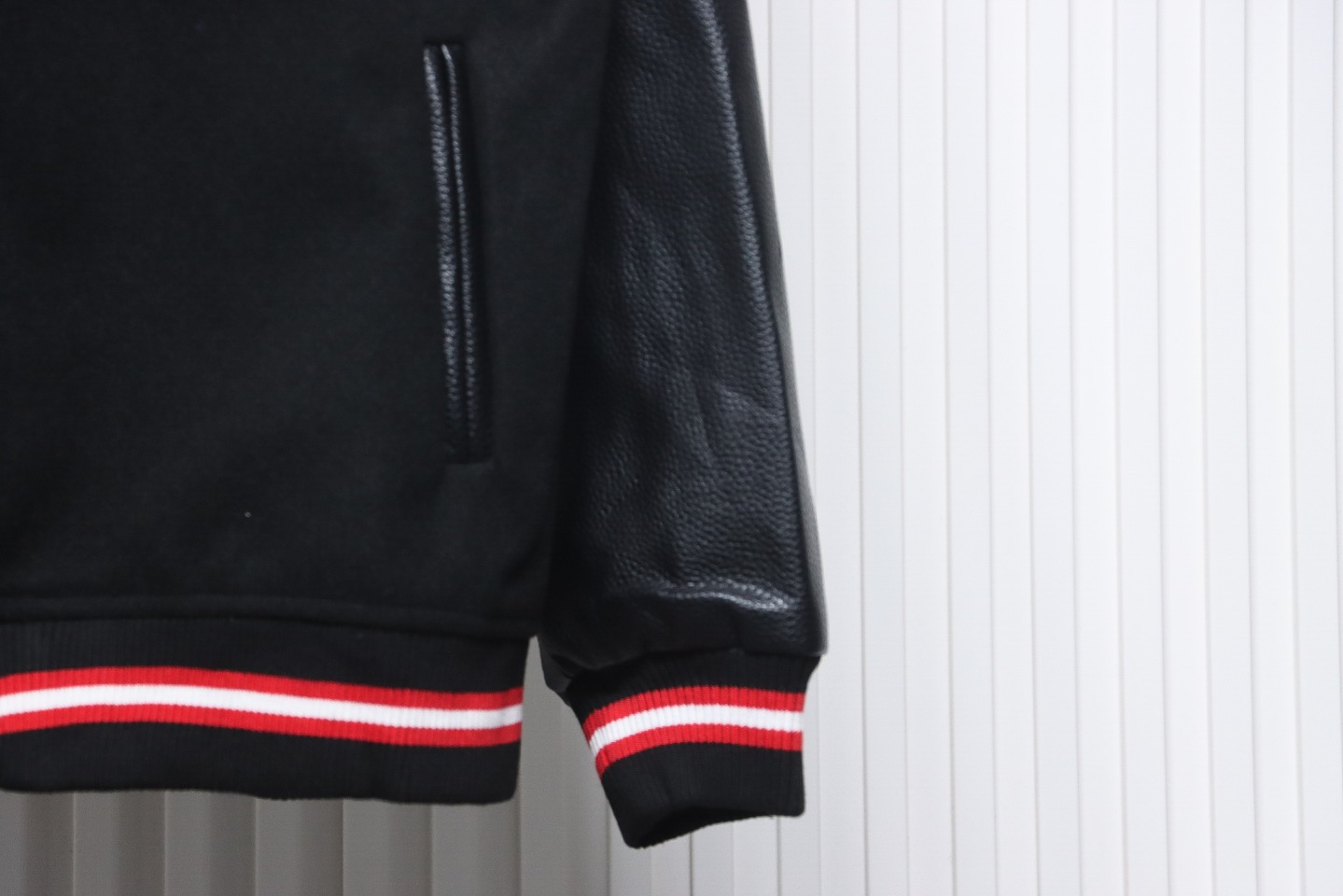 Balenciaga Alphabet Lock Embroidery Baseball Jacket