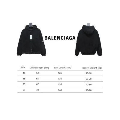 Balenciaga Armband Polar Fleece Jacket 02