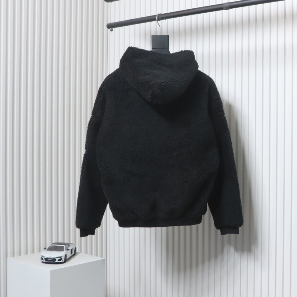 Balenciaga Armband Polar Fleece Jacket