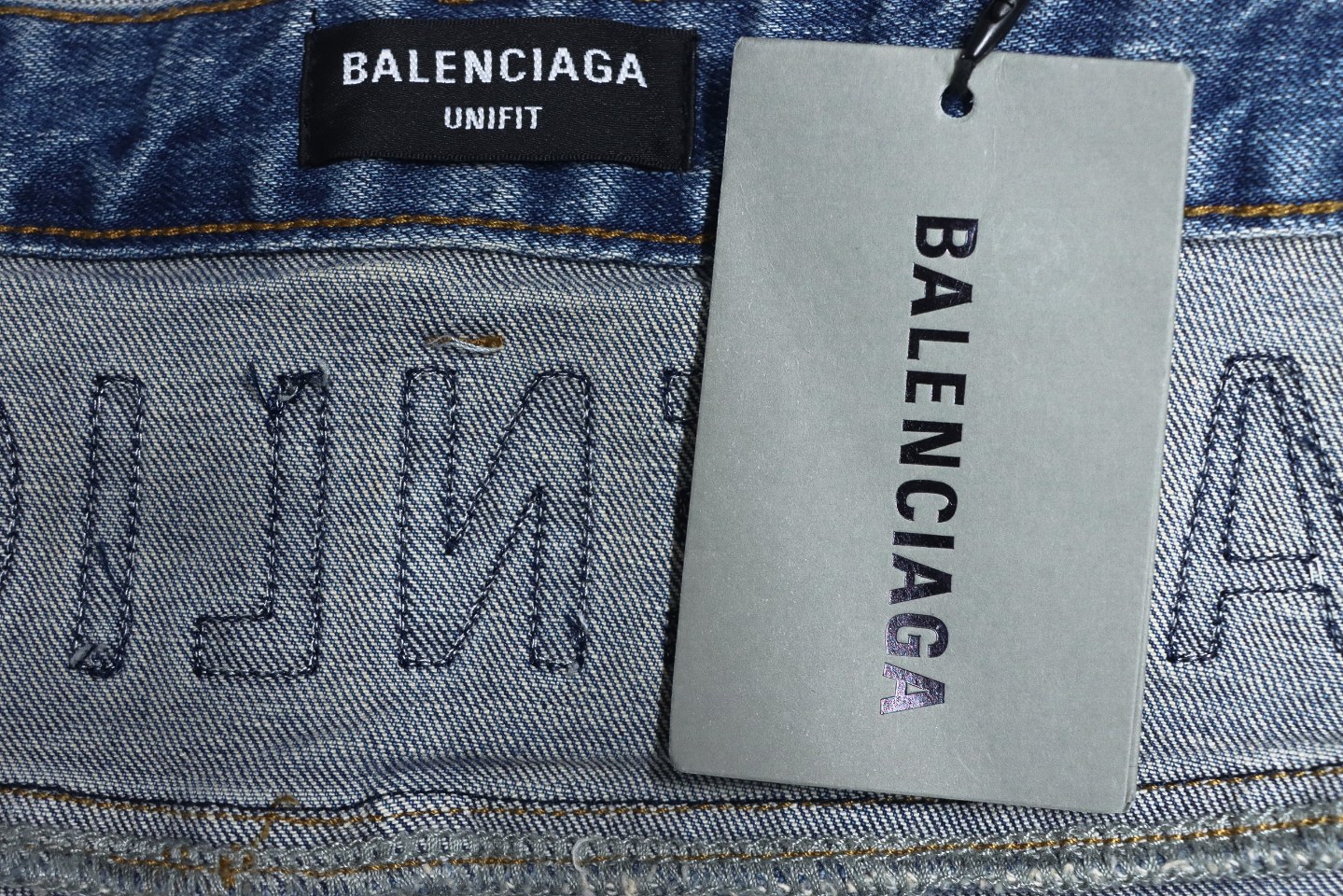 Balenciaga Back Pocket Double B Jeans