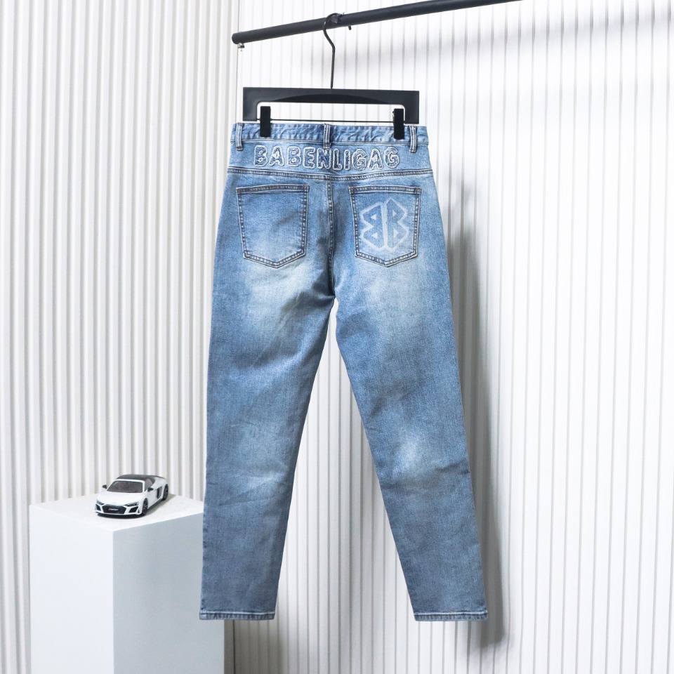 Balenciaga Back Pocket Double B Jeans
