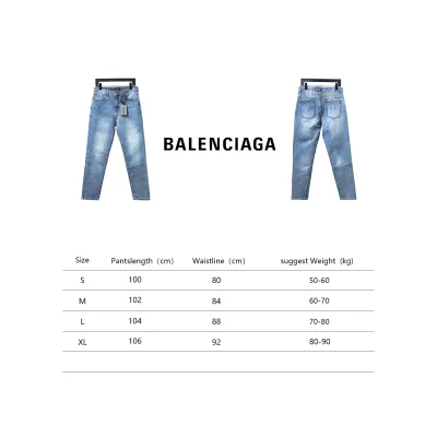 Balenciaga Back Pocket Double B Jeans 02