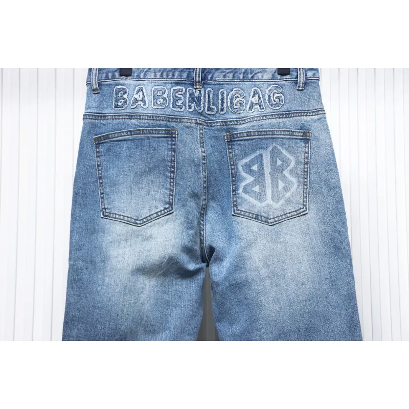 Balenciaga Back Pocket Double B Jeans