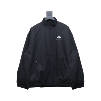 Balenciaga BLCG Cocoon Kick Double Ring Padded Zipper Jacket 01