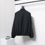 Balenciaga Blurred Lettering Print Tracksuit Jacket