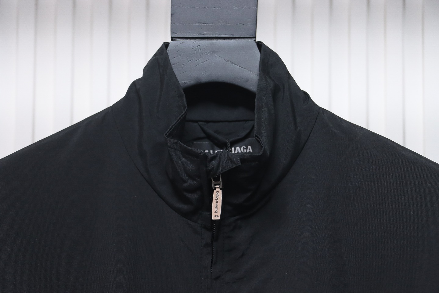 Balenciaga Blurred Lettering Print Tracksuit Jacket