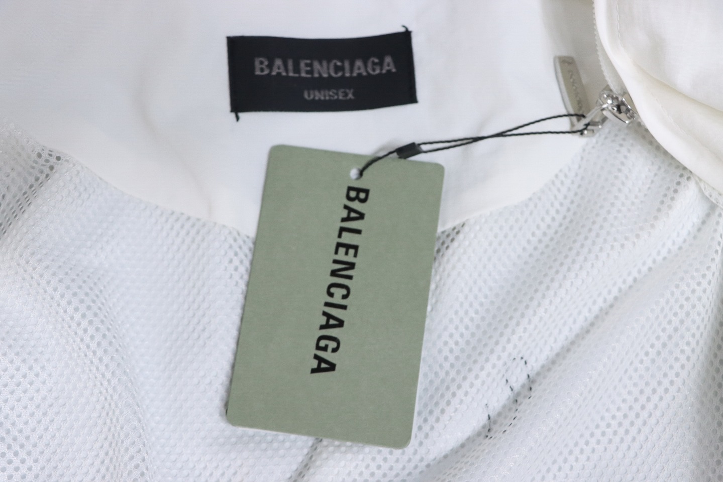 Balenciaga Catwalk 3B Red And White Splicing Sports Suit Jacket