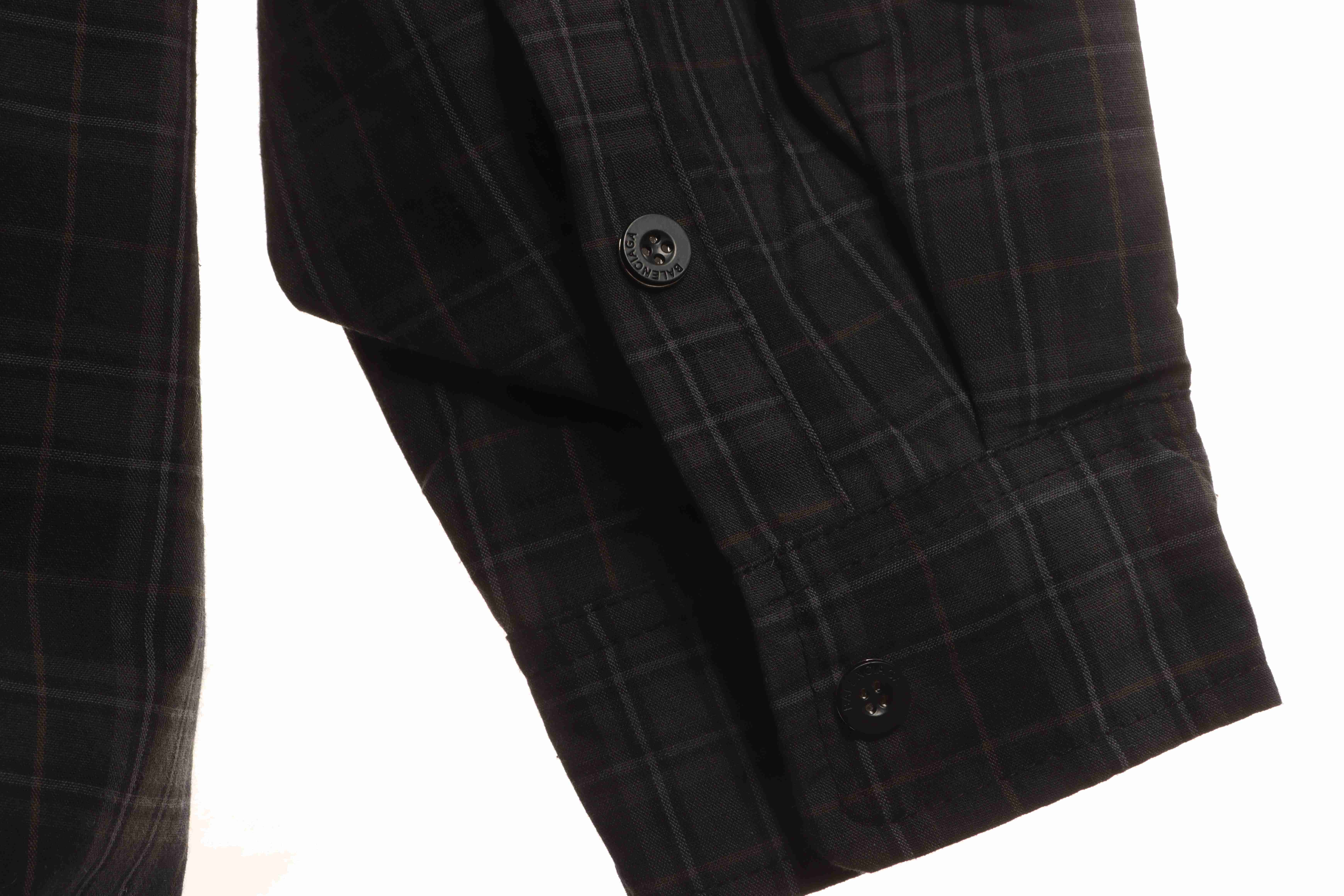Balenciaga Check Detachable Jacket