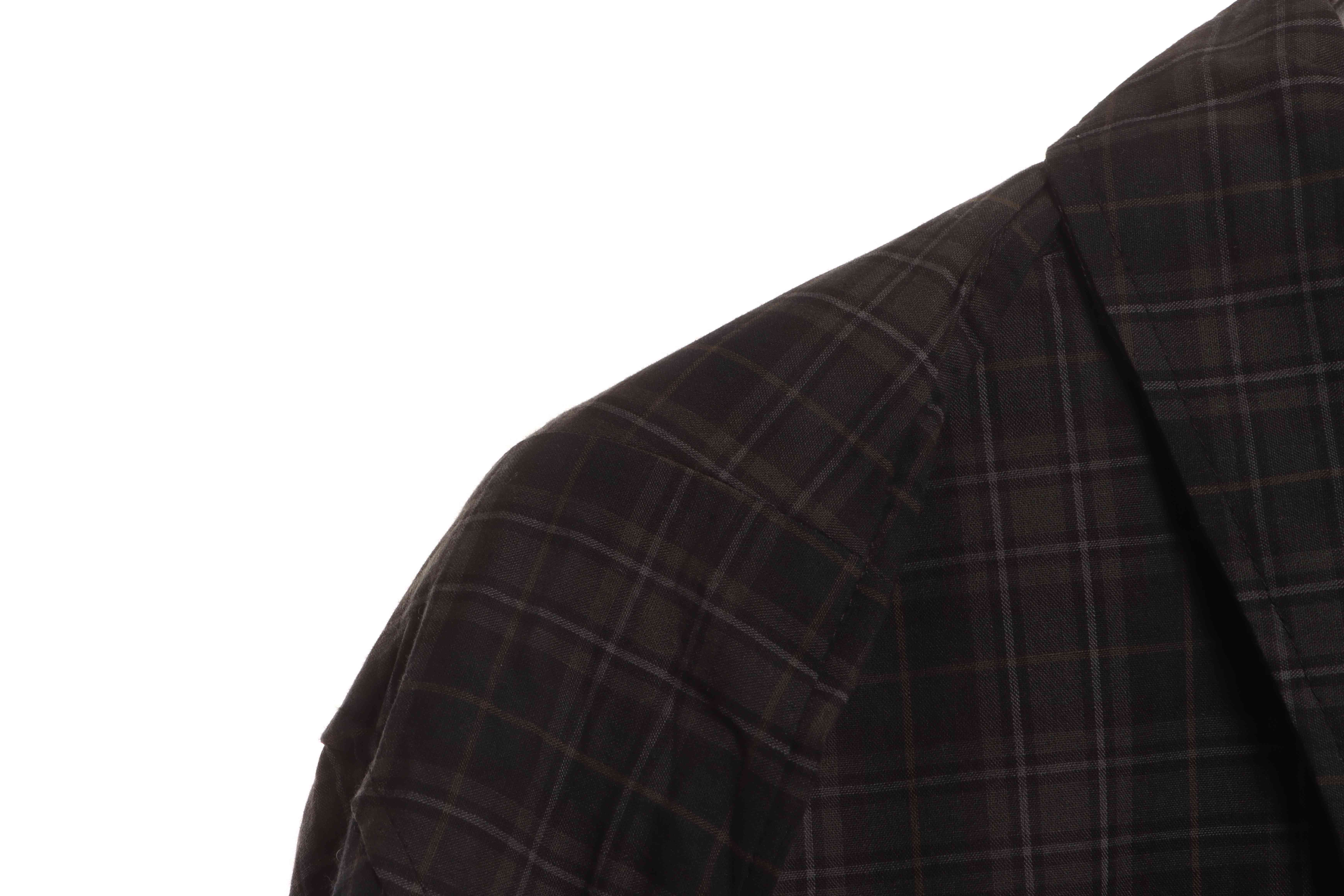 Balenciaga Check Detachable Jacket