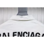 Balenciaga Classic Back Lettering Denim Jacket