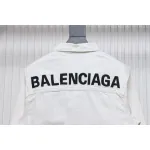 Balenciaga Classic Back Lettering Denim Jacket
