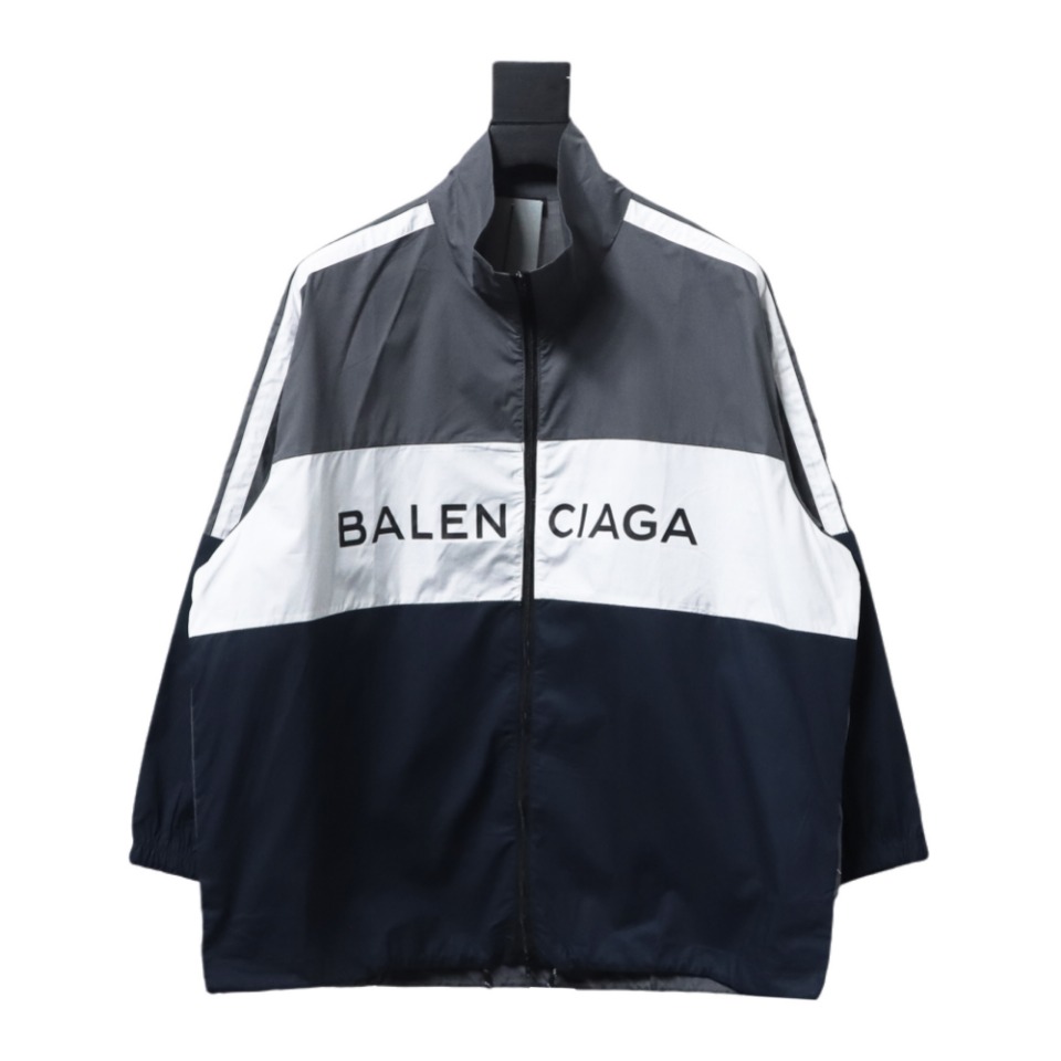 Balenciaga Classic Color Matching Skin Coat