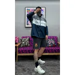 Balenciaga Classic Color Matching Skin Coat