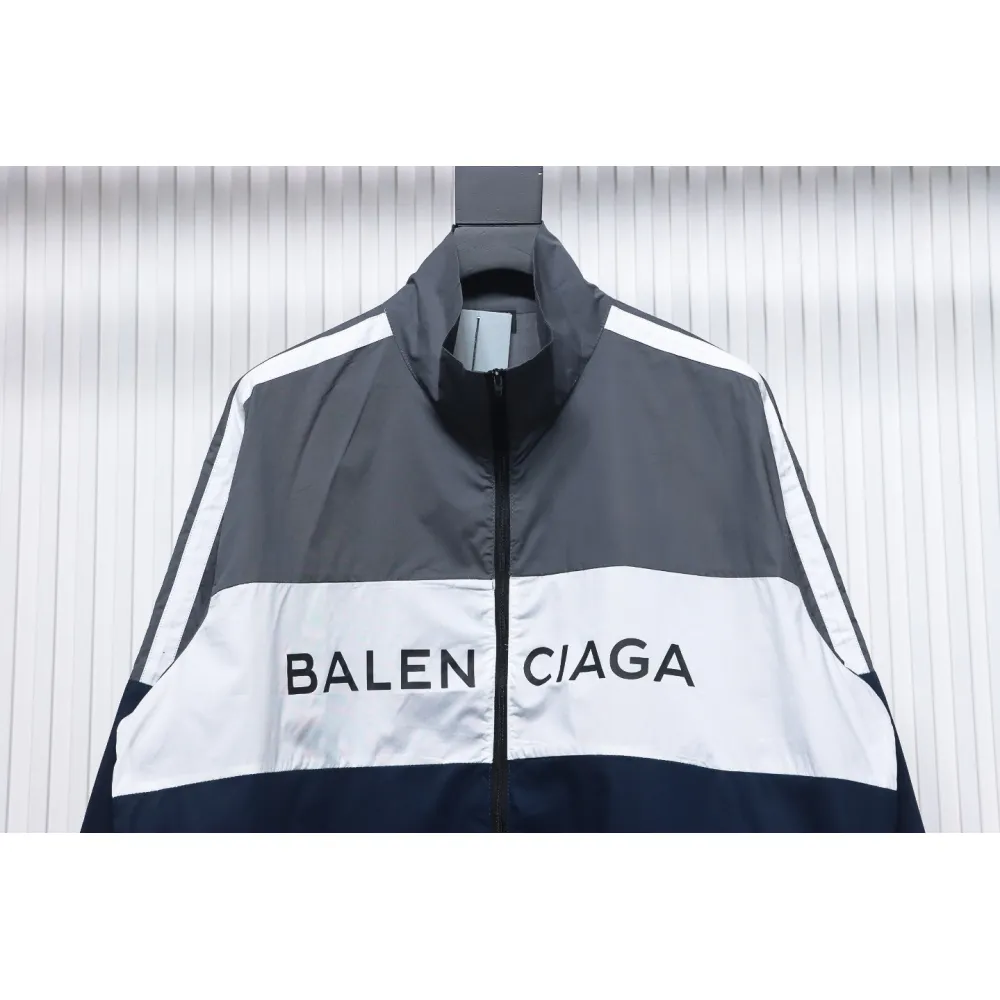 Balenciaga Classic Color Matching Skin Coat